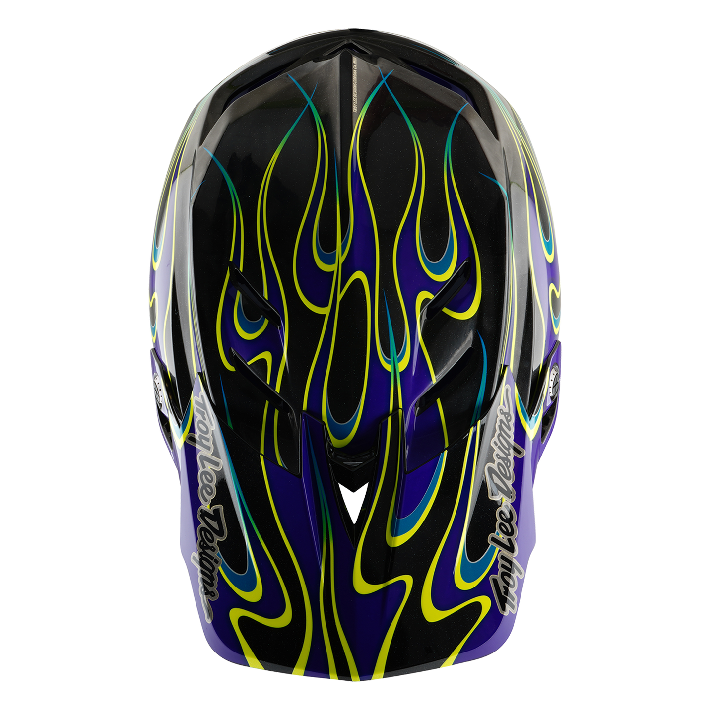 TROY LEE DESIGNS D4 CARBON MIPS Drip MTB-hjälm Svart/lila