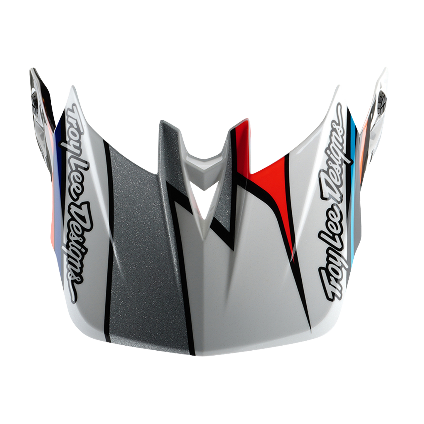 MTB Helmet TROY LEE DESIGNS D4 COMPOSITE FRAMES White/Grey