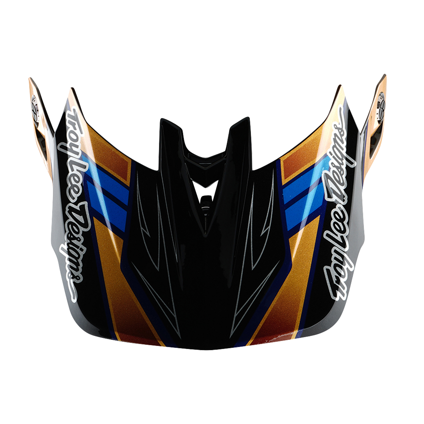 TROY LEE DESIGNS D4 COMPOSITE MIPS ROYALTY MTB-hjälm Svart/Guld
