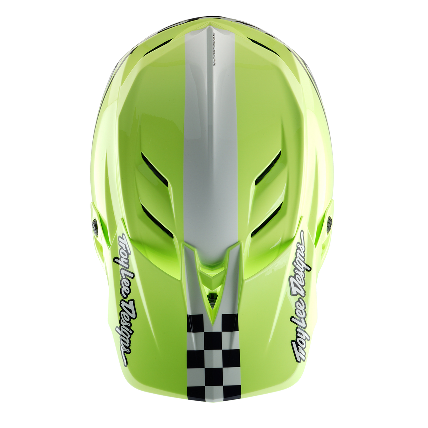 MTB-hjälm TROY LEE DESIGNS D4 POLYACRYLITE MIPS FIFTY 50 Gul/Blå