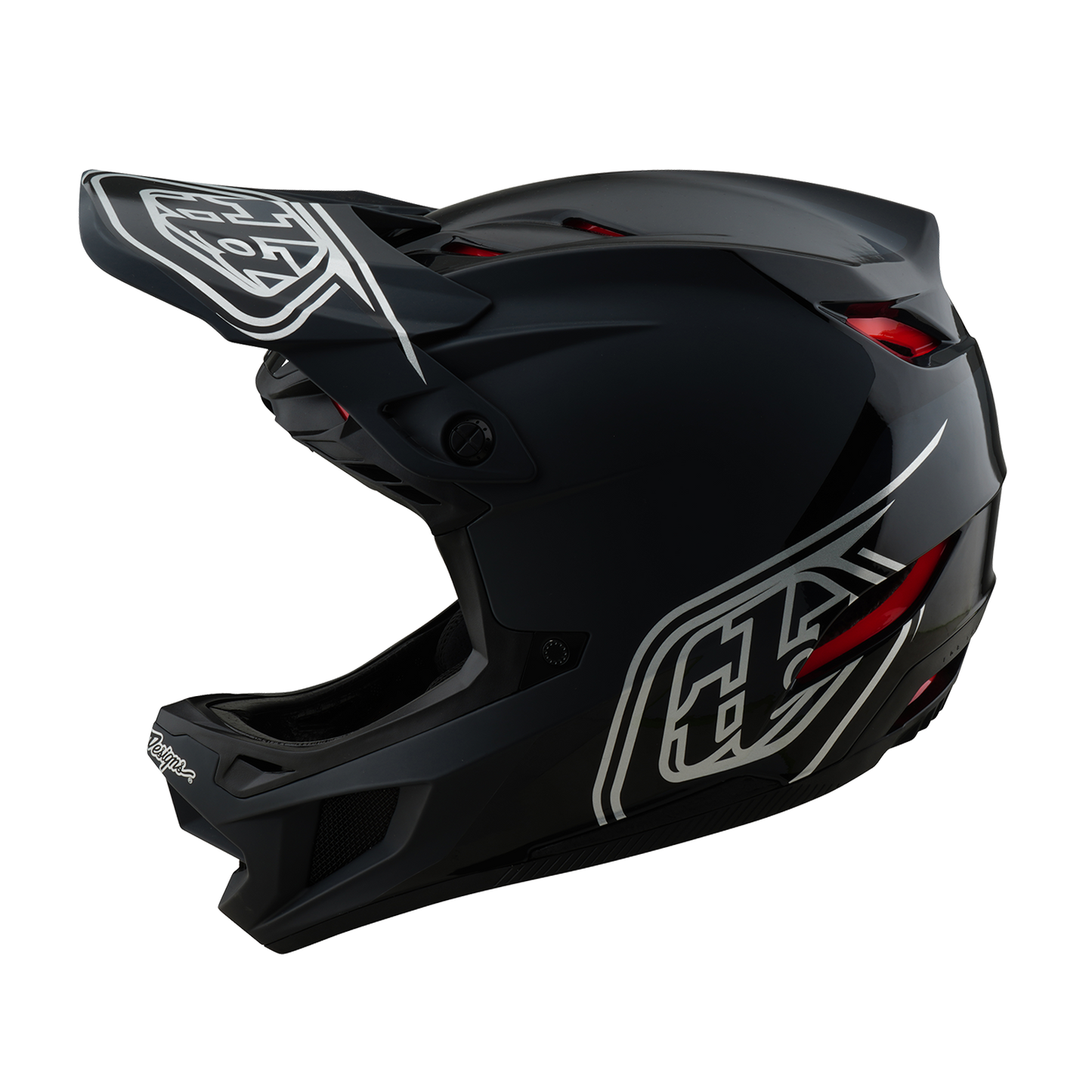MTB Helmet TROY LEE DESIGNS D4 POLYACRYLITE SHADOW Black 2025