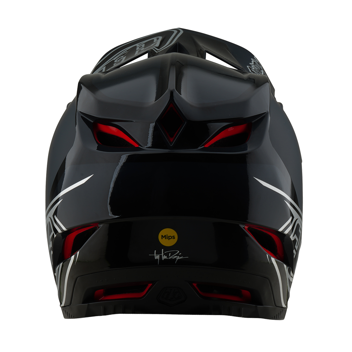 MTB Helmet TROY LEE DESIGNS D4 POLYACRYLITE SHADOW Black 2025