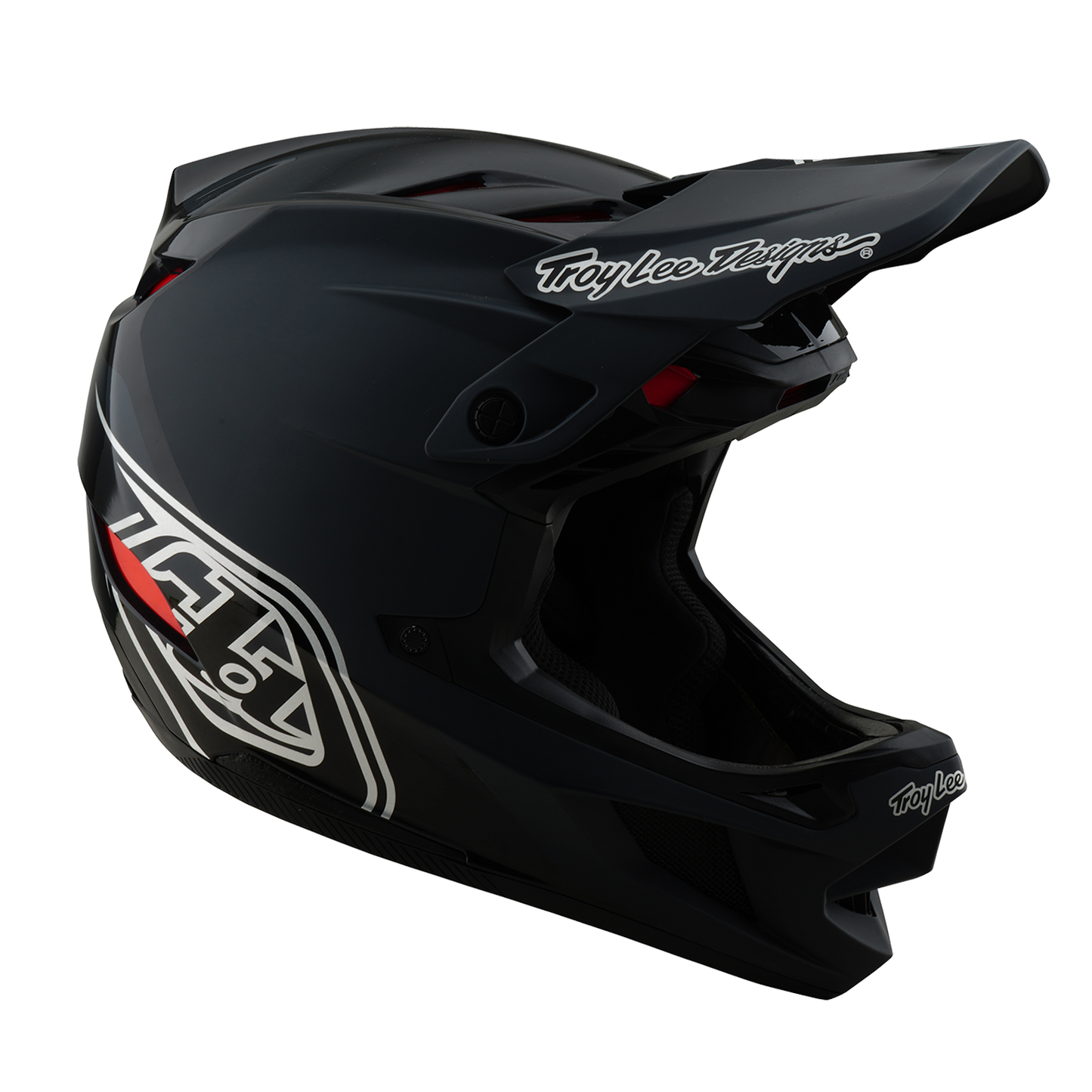 MTB Helmet TROY LEE DESIGNS D4 POLYACRYLITE SHADOW Black 2025