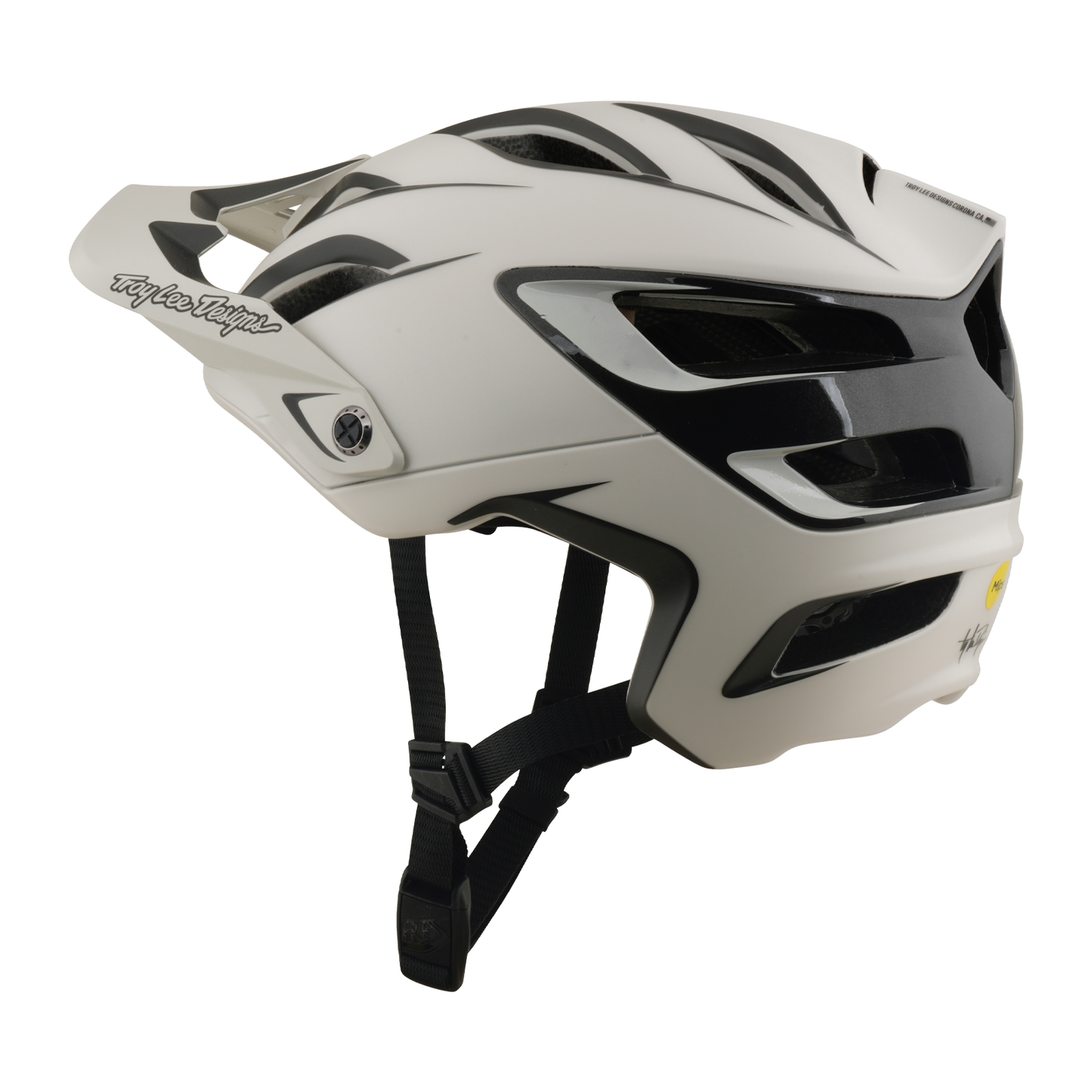 TROY LEE DESIGNS A3 MIPS UNO PUMICE MTB-hjälm Vit