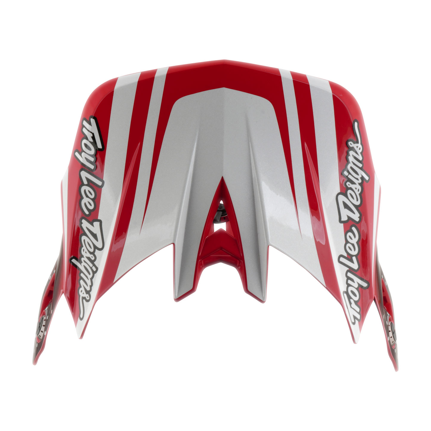 MTB helmet TROY LEE DESIGNS D4 POLYACRYLITE MIPS THE LINE Red/White