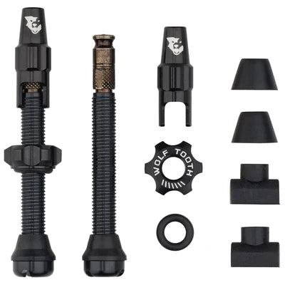 WOLF TOOTH CLIK VALVE Slanglös ventil Svart
