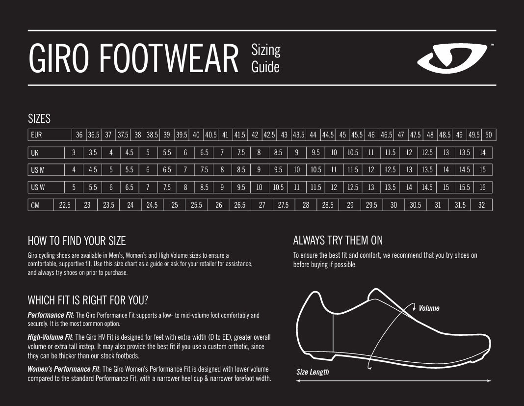 GIRO CADET Damskor för landsvägskor Svart