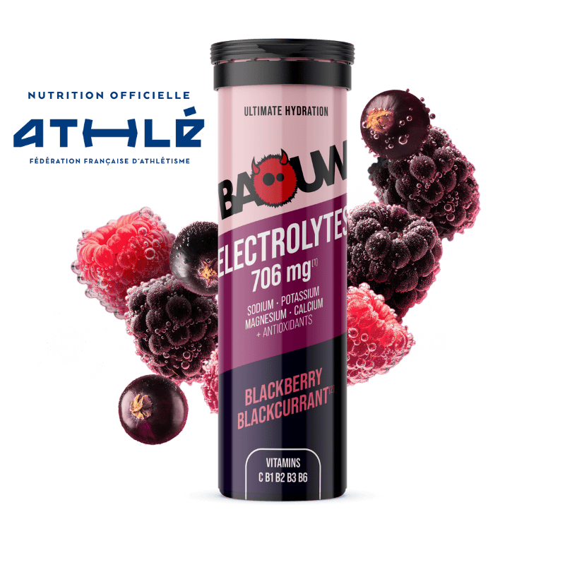 BAOUW Energy Drink (Tube med 10 tabletter) Björnbär/Cassis
