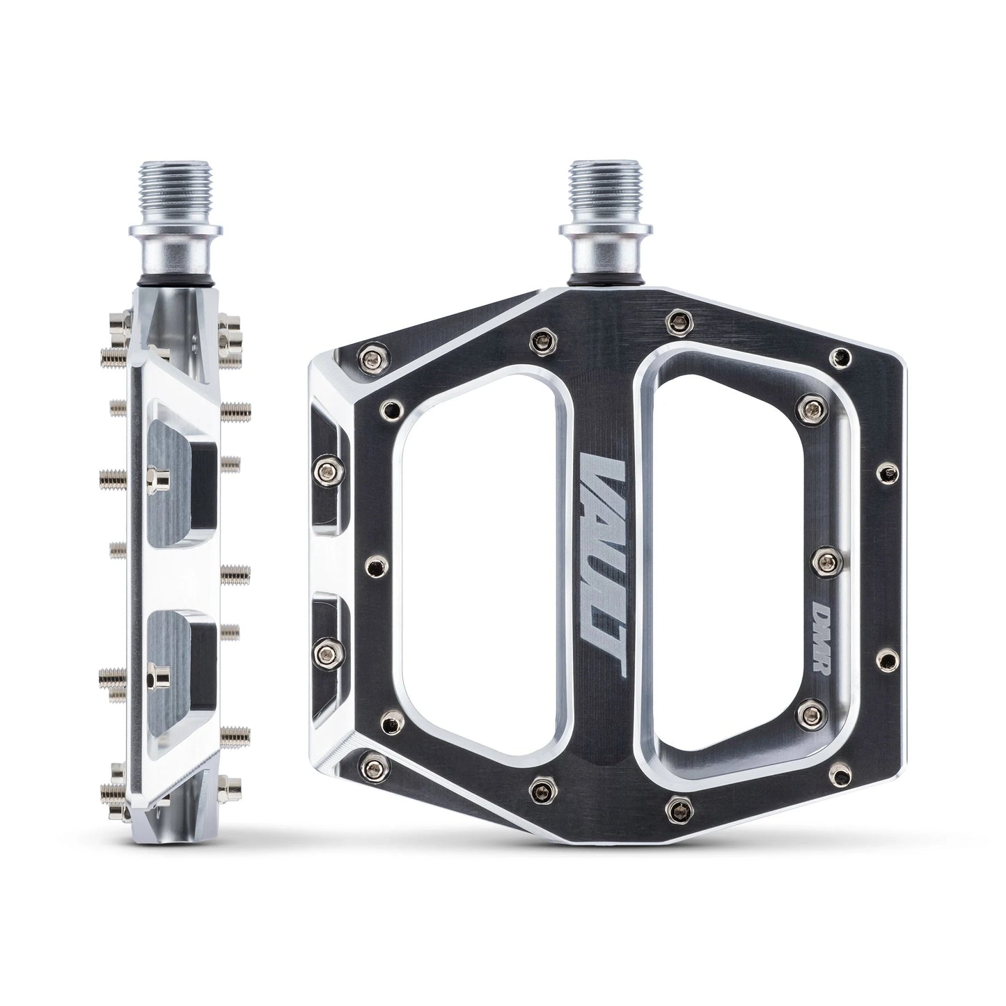 DMR VAULT Silver plattpedaler