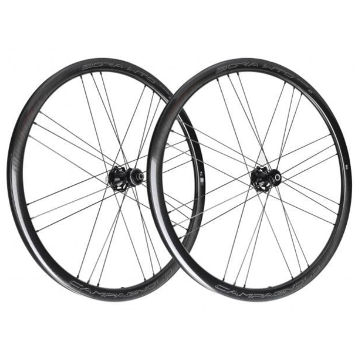 Par CAMPAGNOLO BORA WTO 33 DISC Tubeless Ready-hjul (centerlås)