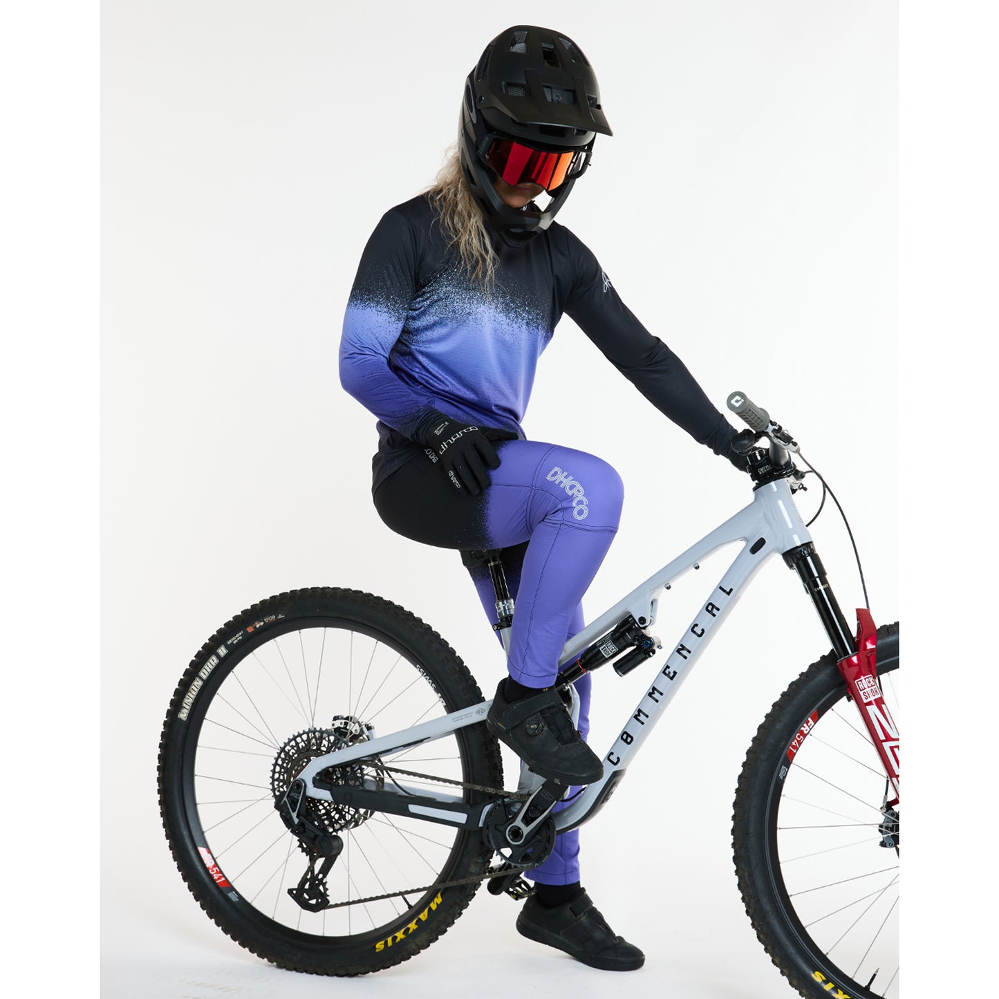 Dam DHARCO GRAVITY ULTRA VIOLET Byxor Violett