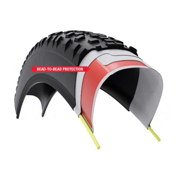 WTB BYWAY TCS LIGHT FAST ROLLING DUAL DNA SG2 650x47c Tubeless Ready Förstärkt däck Beige