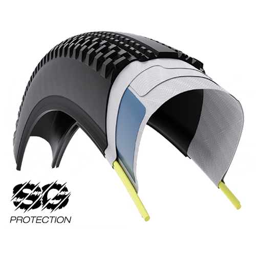 WTB VULPINE S TCS LIGHT FAST ROLLING DUAL DNA SG 700x40c Tubeless Ready-däck Svart