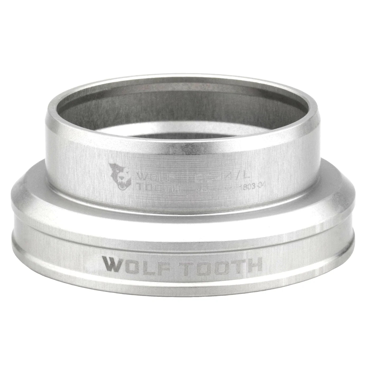 Låg kåpa för WOLF TOOTH PREMIUM 1,5" EC44-styrlager (externt) – silver