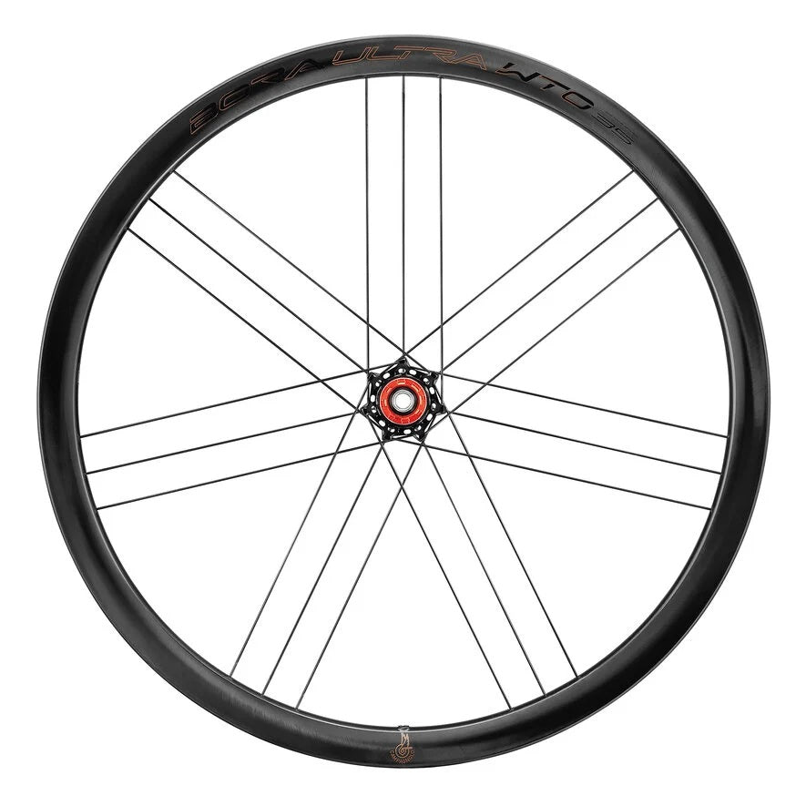 Par CAMPAGNOLO BORA ULTRA WTO 35 C23 DISC Tubeless Ready-hjul (centerlås)