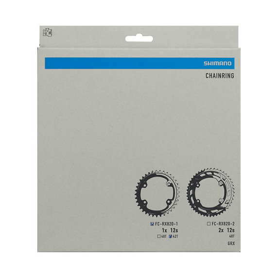 SHIMANO GRX RX820 12V 110mm Mono-kedjekrans