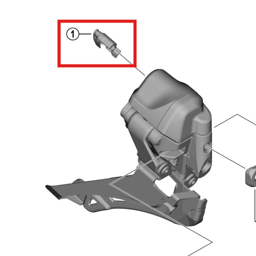 SHIMANO FD-R9250/R8150 Front Derailleur Port Cover