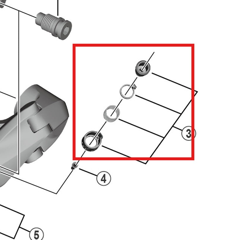 SHIMANO RD-R8000 Tension Adjusting Screw