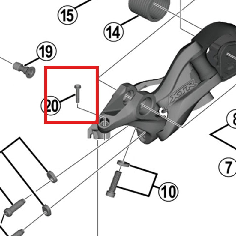 SHIMANO RD-M9000 cover