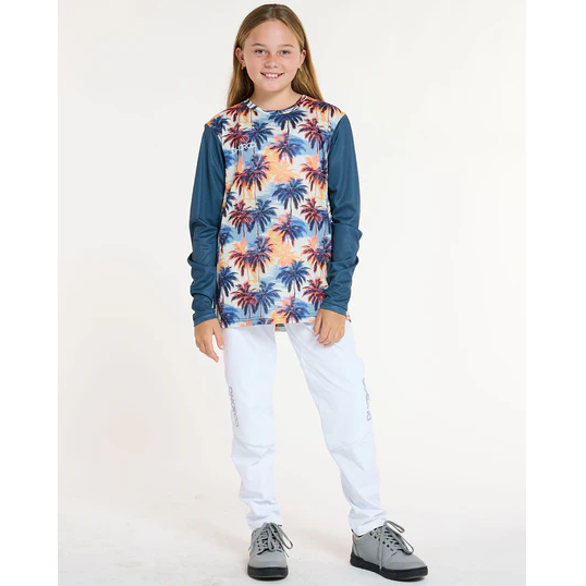 DHARCO GRAVITY VENICE BEACH Jersey Långärmad Junior Blå