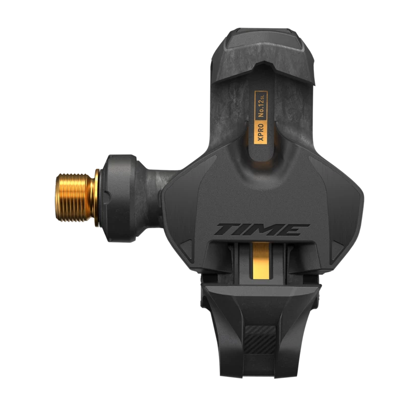 TIME X PRO 12 SL Q-Factor 51 Carbon/Titanium Gold pedals