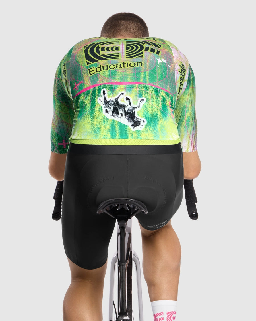 ASSOS RS EDUCATION FIRST GIRO Short Sleeve Jersey Black/Yellow