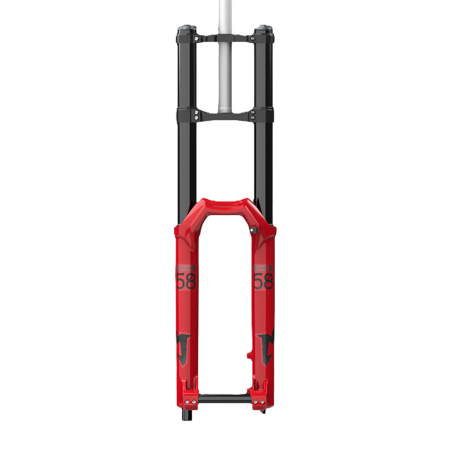 MARZOCCHI BOMBER 58 gaffel 27,5" 2026 Röd