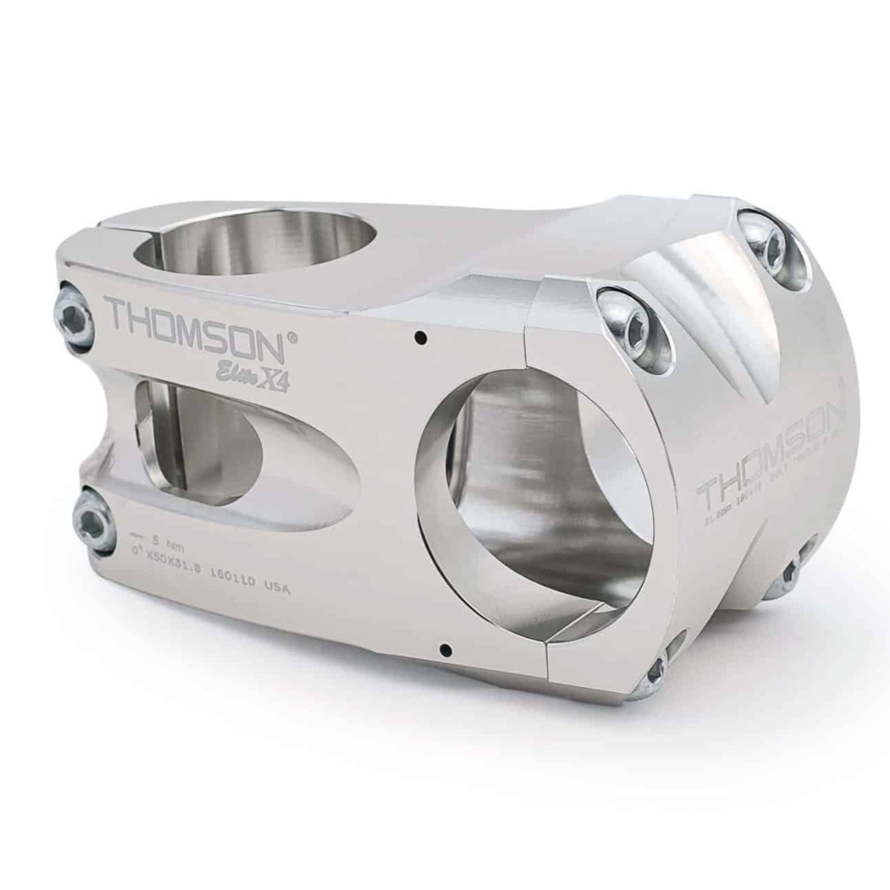 THOMSON ELITE X4 0° Silver styrstam