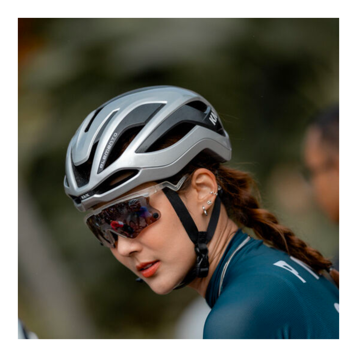 KASK ELEMENTO Road Hjälm Grå