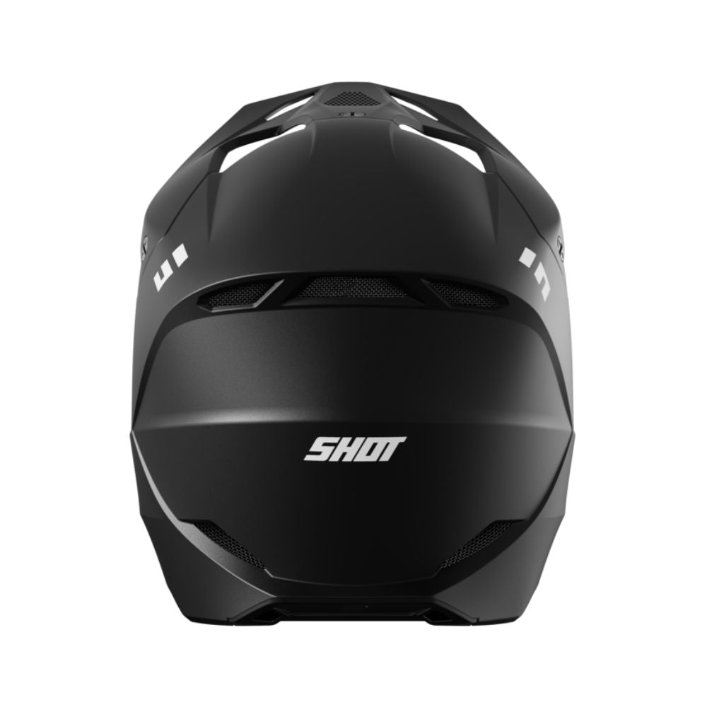 Casque BMX SHOT FURIOUS Solid Black Matt