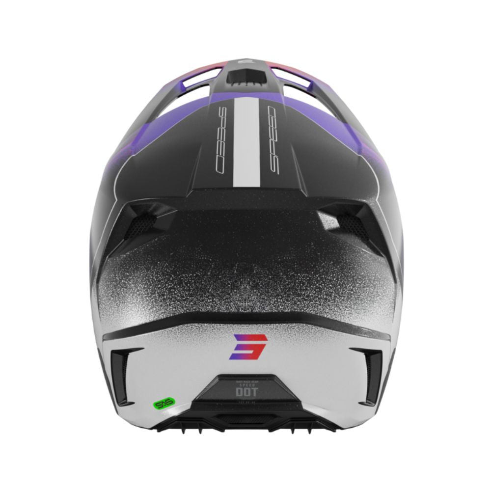 Casque BMX SHOT SPEED Olymp Purple Pearly