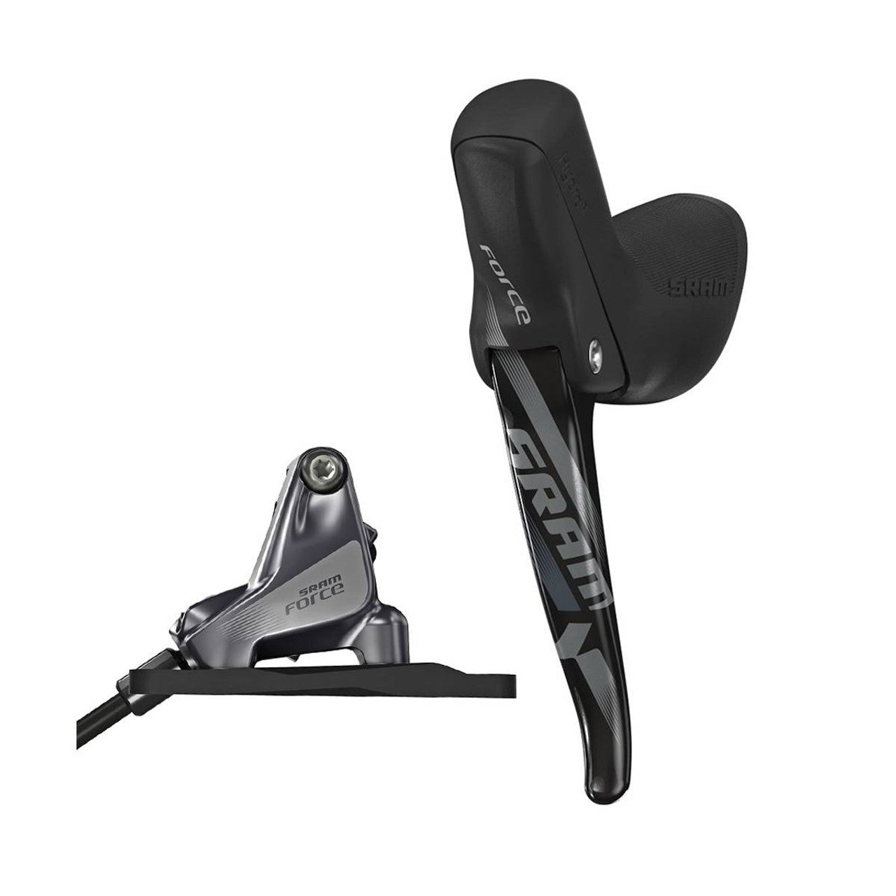 SRAM FORCE CX1 Flat Mount vänster spak och främre bromsok