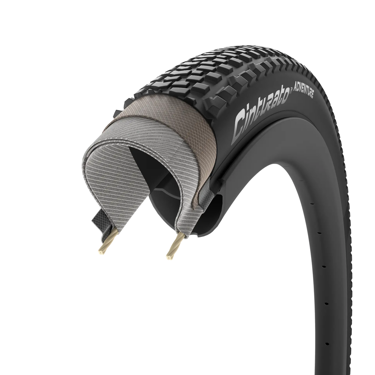 PIRELLI CINTURATO ADVENTURE 700x45c Tubeless Ready Classic Beige-däck