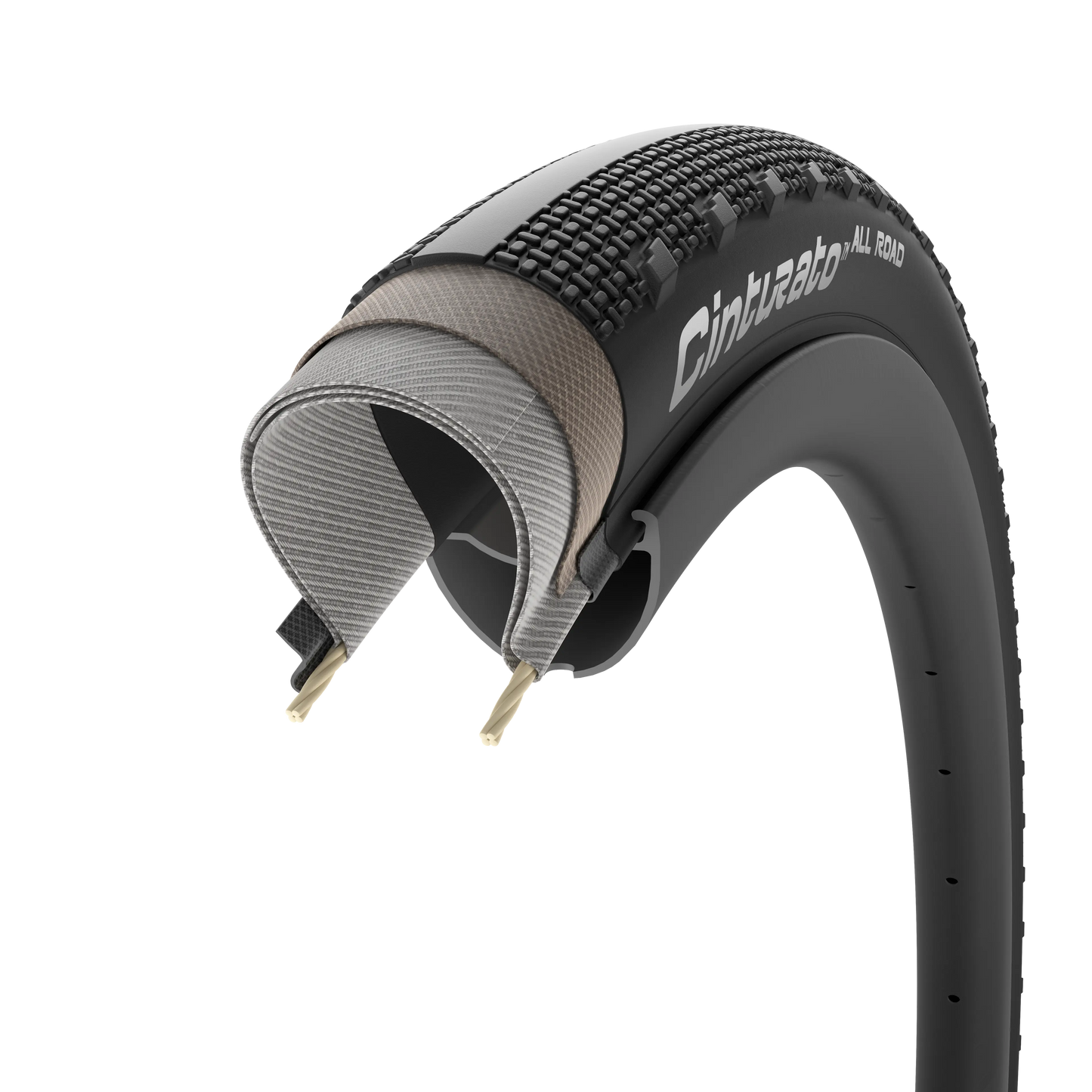 PIRELLI CINTURATO ALL ROAD 700x40c tire Tubeless Ready Classic Beige