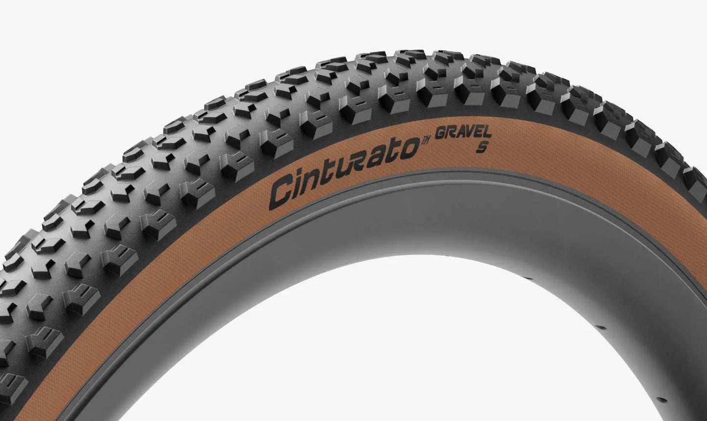 PIRELLI CINTURATO GRAVEL S 700x45c Tubeless Ready Classic Beige däck
