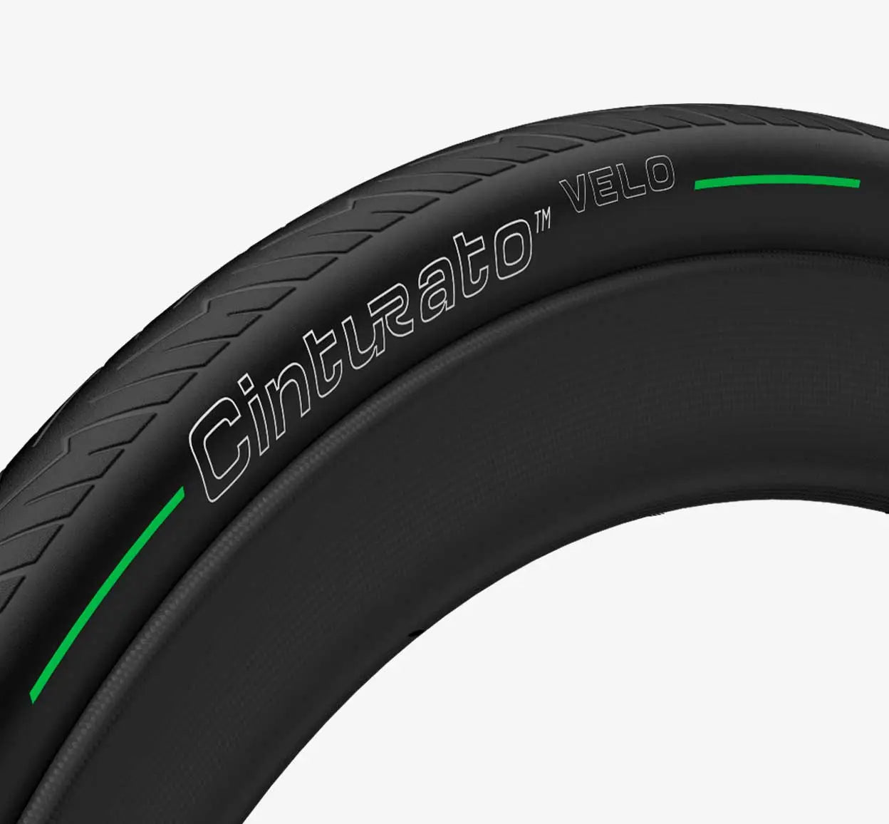 PIRELLI CINTURATO VELO 700c Tubeless Ready Svart däck