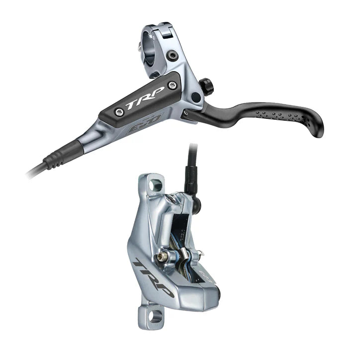 Ett par TRP DHR EVO Silver-bromsar