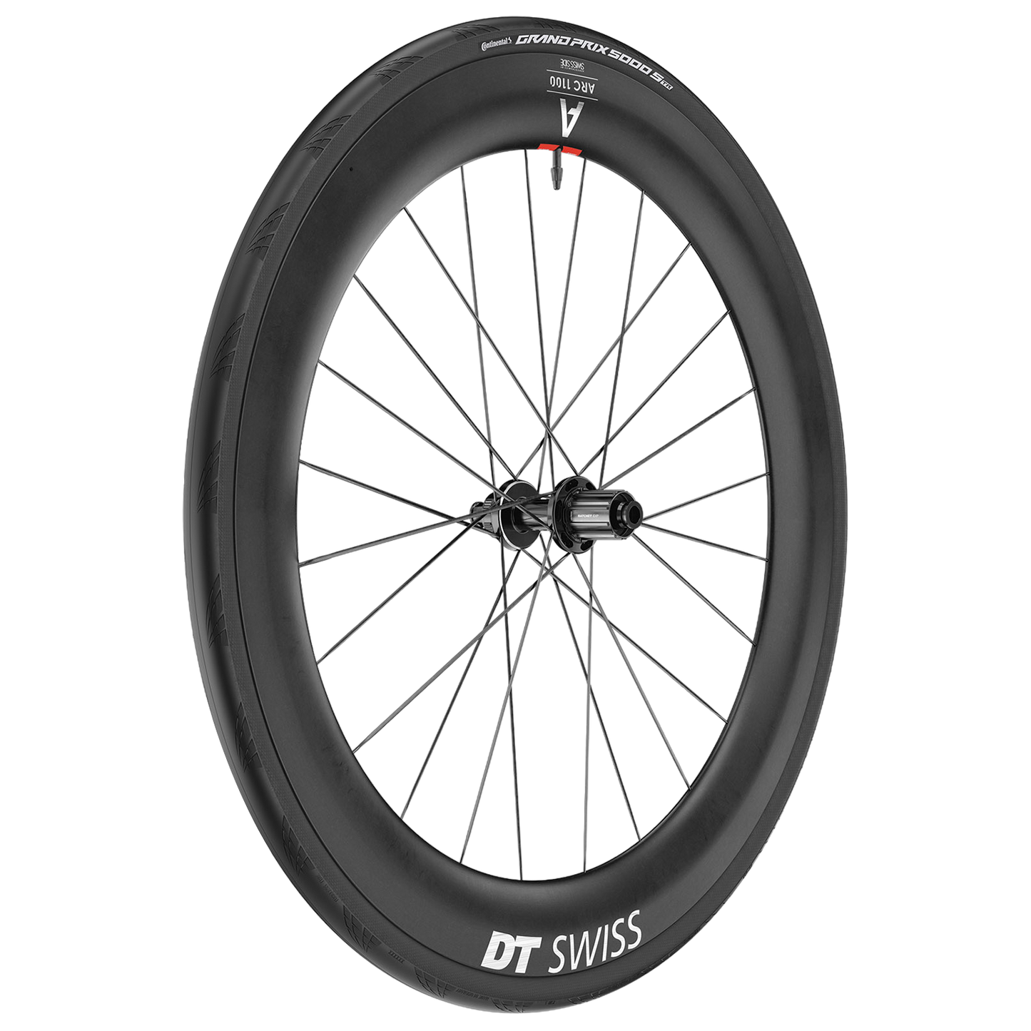 DT SWISS ARC 1100 DICUT WTS 55 Tubeless Ready bakhjul (centerlås)
