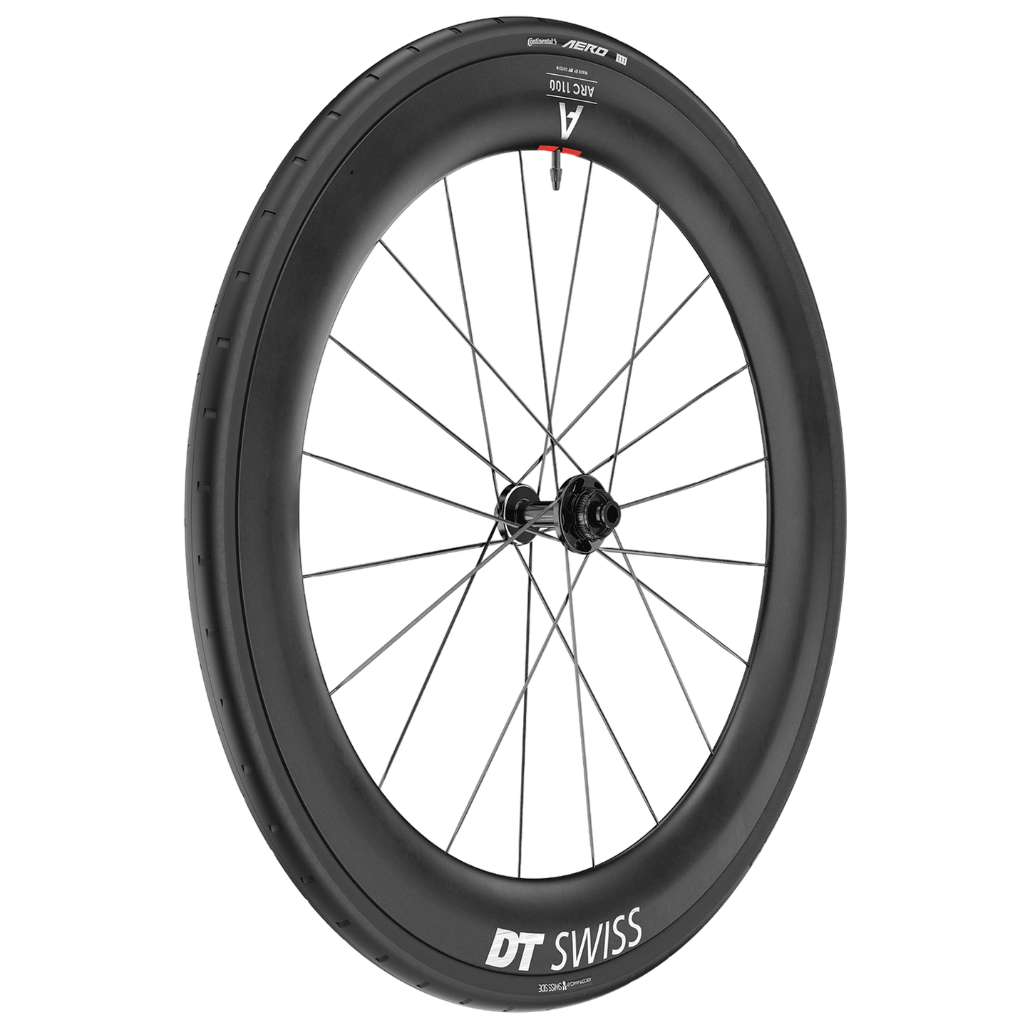 DT SWISS ARC 1100 DICUT WTS 55 Tubeless Ready framhjul (centerlås)