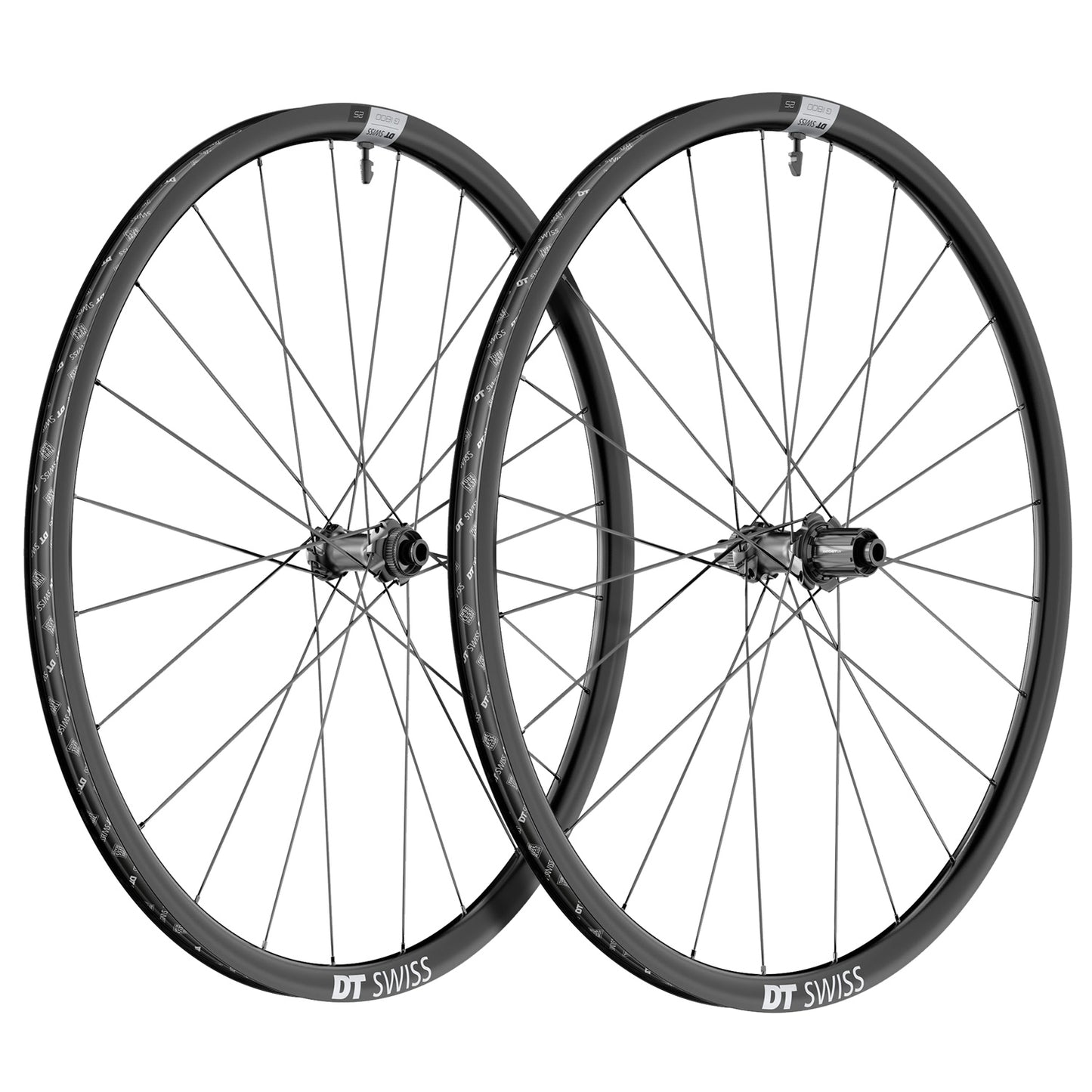 Par DT SWISS G 1800 SPLINE 25 Tubeless Ready-hjul (centerlås)