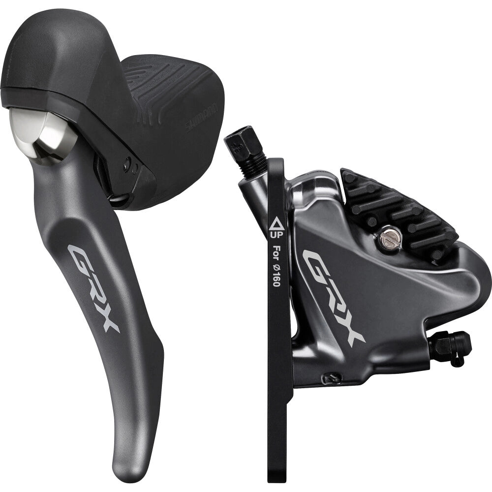 Vänster reglage och främre bromsok SHIMANO GRX ST-RX810-LA + BR-RX810 2x11V Flat Mount