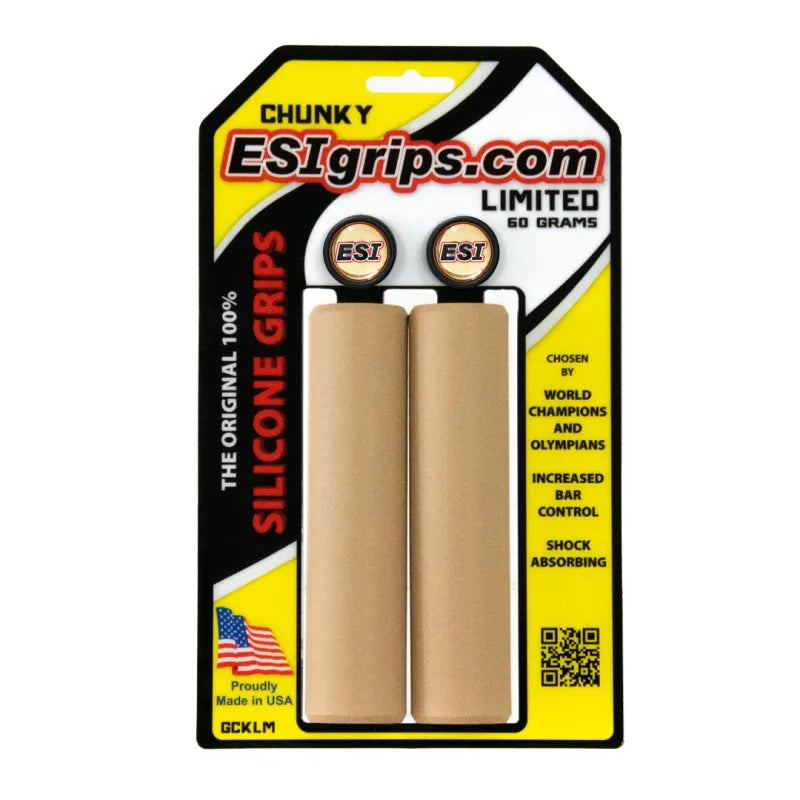 ESI CHUNKY 130 mm Beige Handlebar Grips