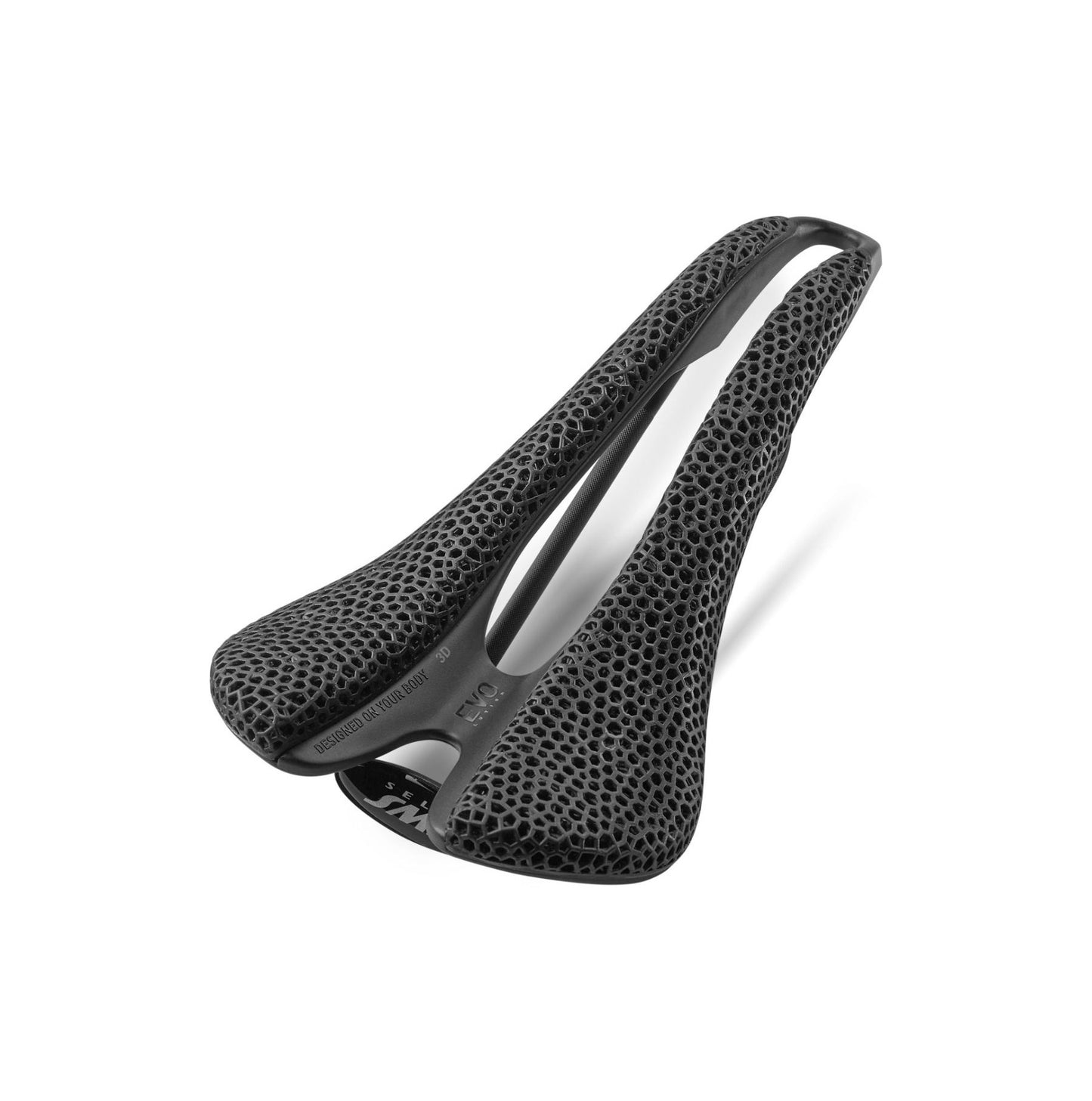 Saddle SMP EVO 3D Rails Inox Black