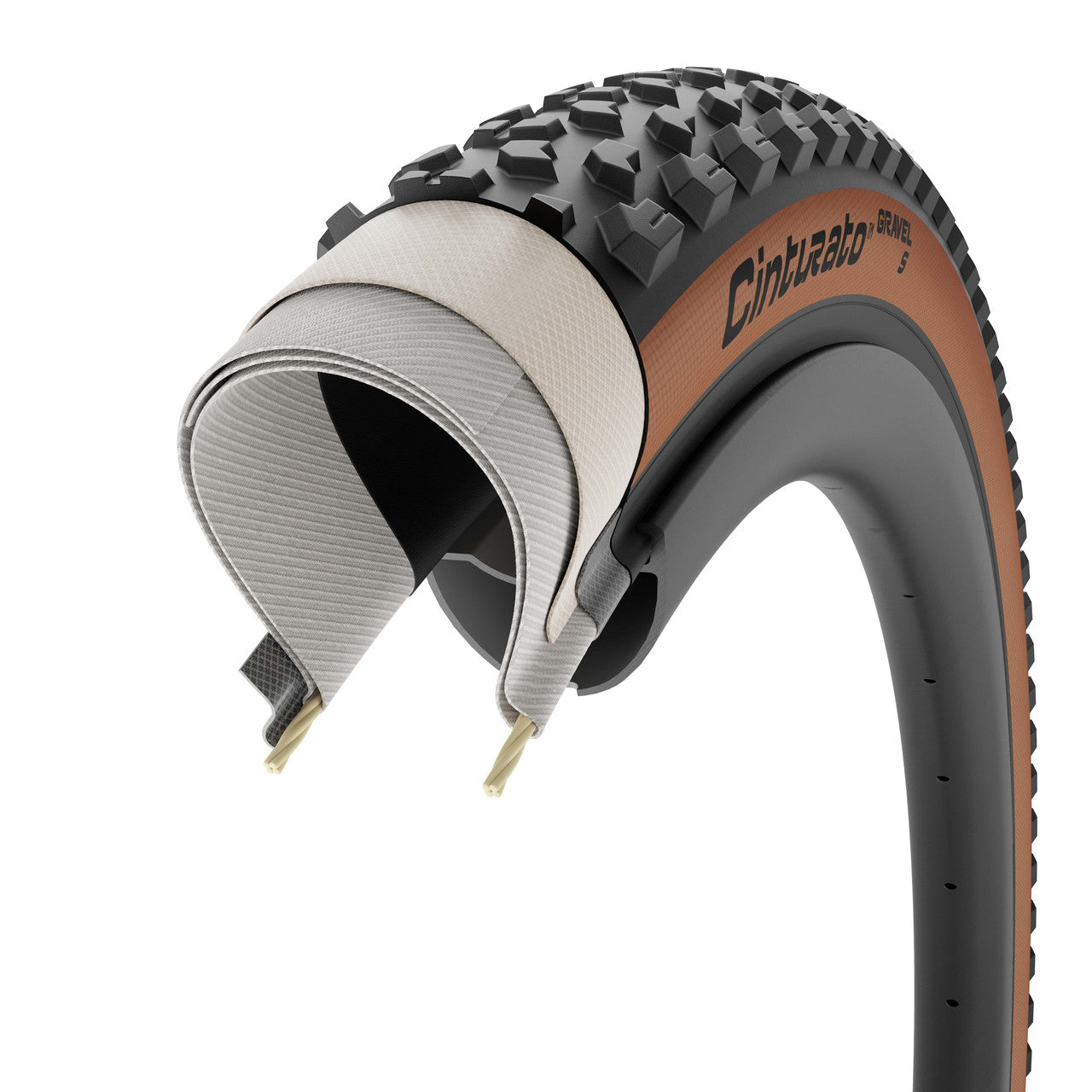 PIRELLI CINTURATO tire GRAVEL S 650x50b Tubeless Ready Classic Beige