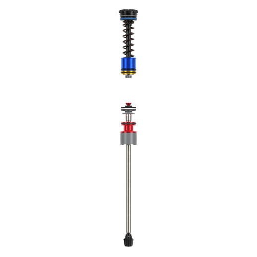 Uppgraderingskolvsats för ROCKSHOX dämparisolator RC 3 positioner gaffel DOMAIN 38MM C1+ (2025+)
