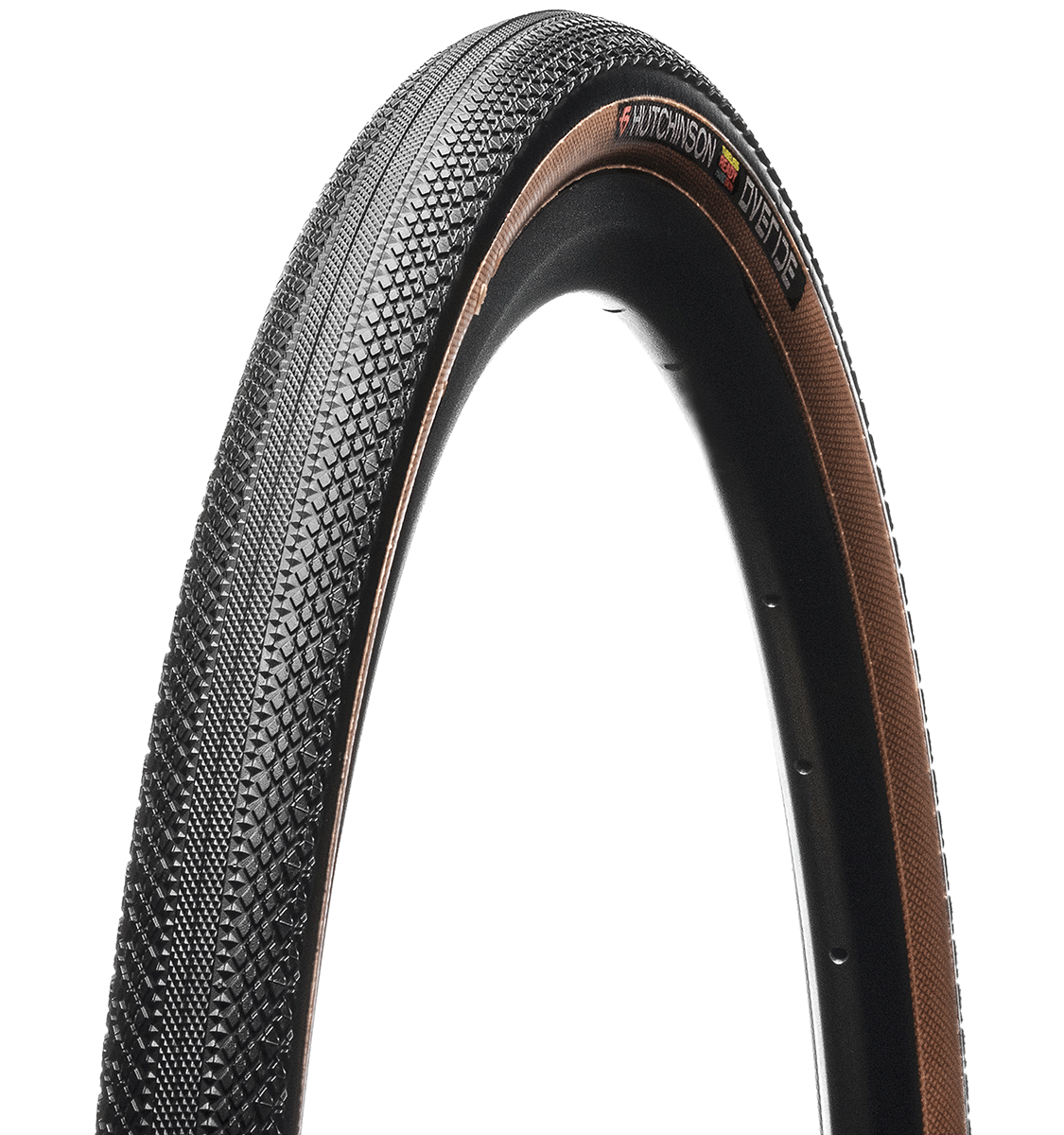 HUTCHINSON OVERIDE 700x45c Hardskin Tubeless Ready Beige däck