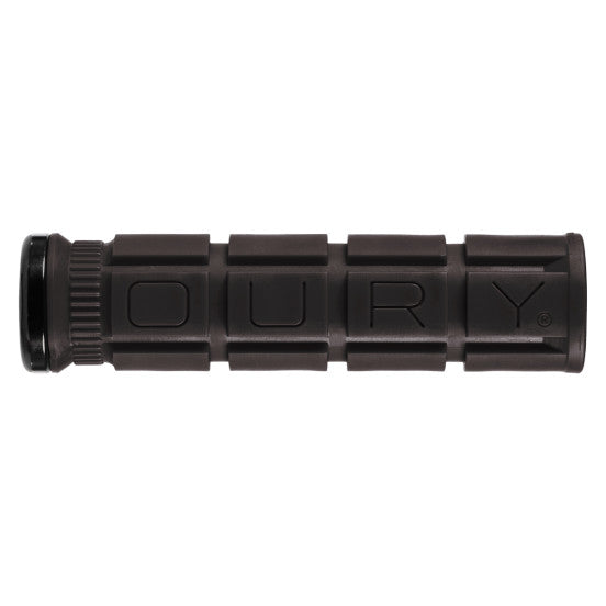 OURY Lock-on V2-handtag, 135 mm, svart