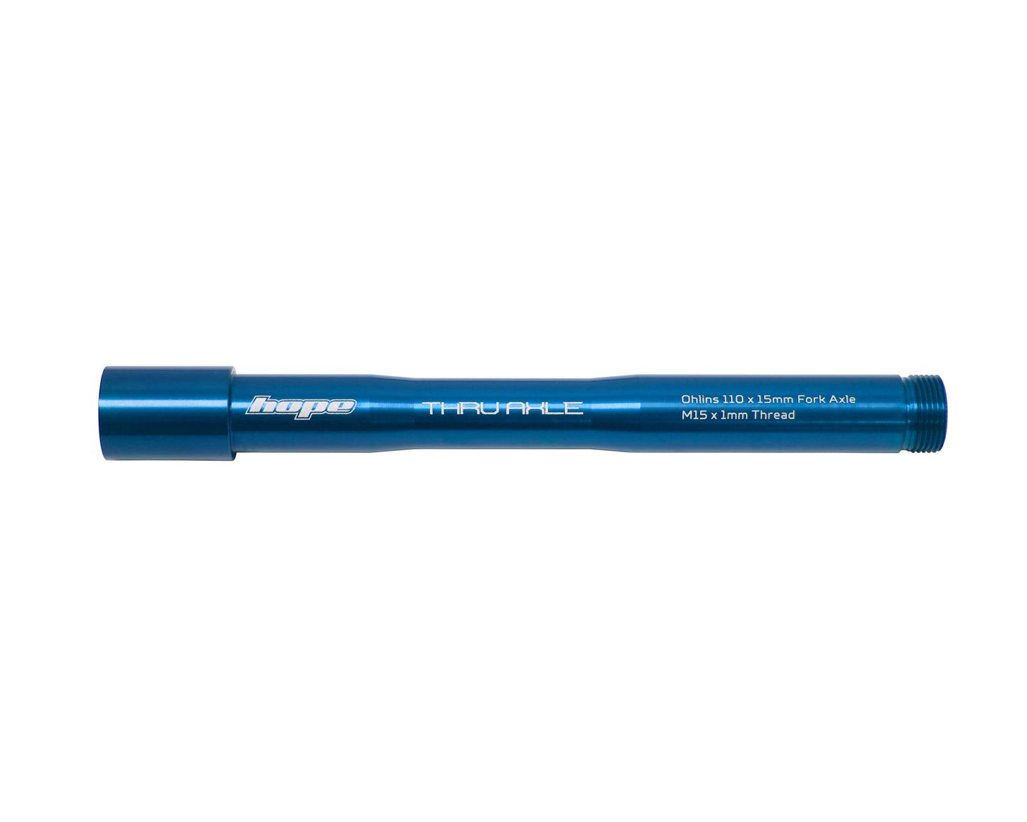 HOPE Framhjulsaxel för OHLINS RXF34/RXF36/RXF38 Gafflar Blå