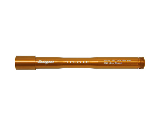 HOPE Framhjulsaxel för OHLINS RXF34/RXF36/RXF38 Gafflar Orange