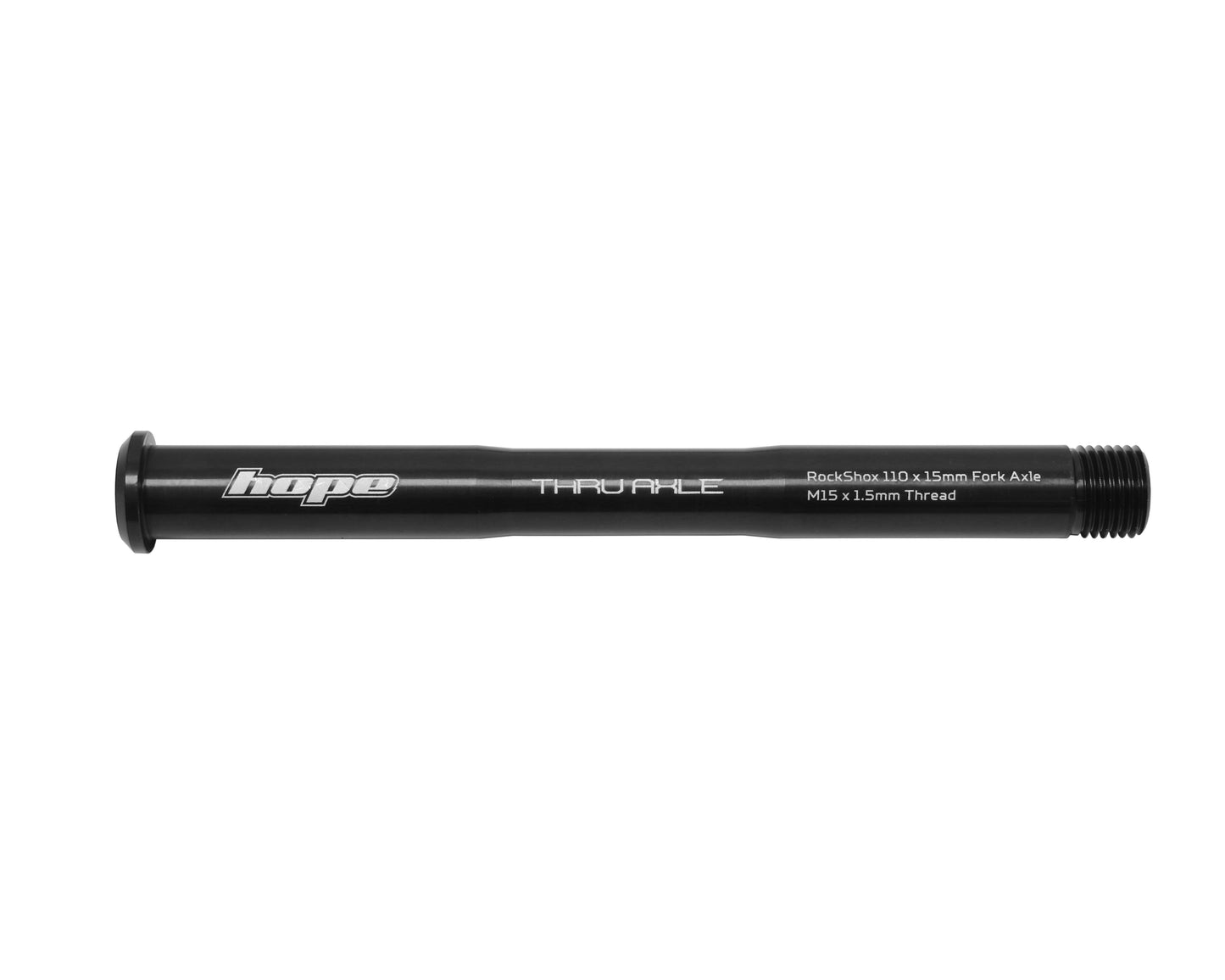 HOPE framhjulsaxel för ROCKSHOX Pike/Lyric/Zeb-gaffel Svart